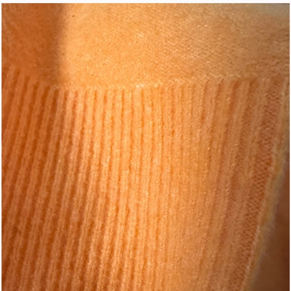 Luna Pullover Sz L Bright Marigold Free People NWOT Oversized - Picture 6 of 6